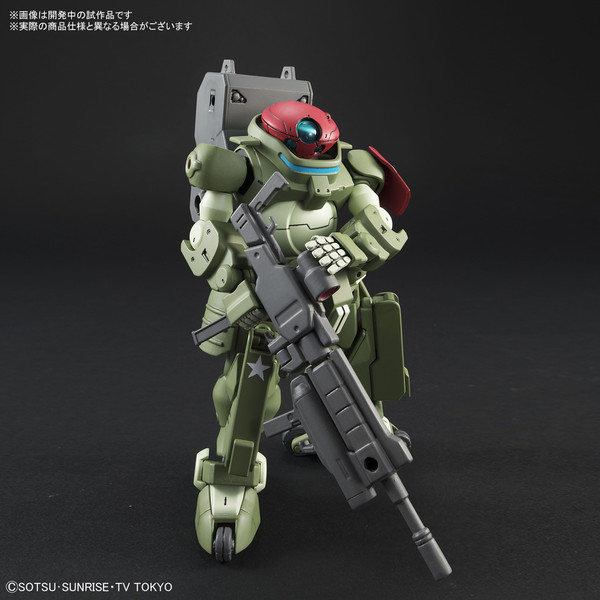 GH-001RB Grimoire Red Beret, Gundam Build Divers, Bandai, Model Kit, 1/144